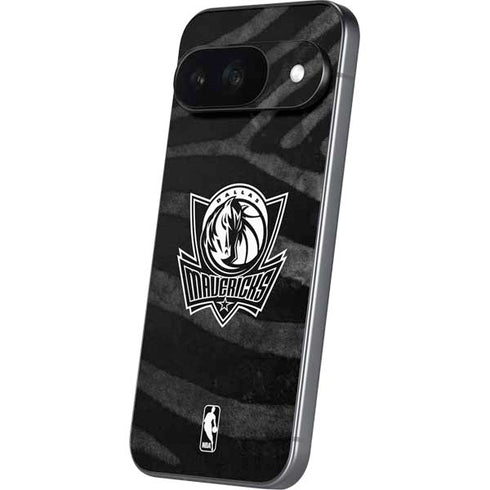 NBA Dallas Mavericks Black Animal Print Google Pixel 9 Skin